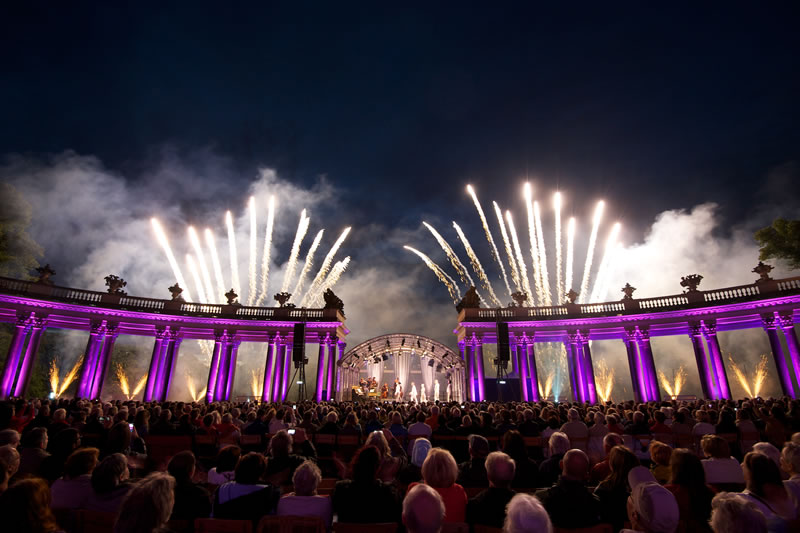 Projektname: Abschlußkonzert Musikfestspiele – Potsdam Sanssouci | Auftraggeber: Musikfestspiele Sanssouci und Nicolaisaal Potsdam | Leistungen: Bühne | Foto: © Stefan Gloede