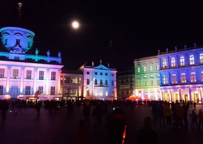 Projektname: Unterwegs im Licht 2019 – Potsdam | Auftraggeber: Brb. Ges. f. Kulturgeschichte gGmbH | Leistungen: Licht | Foto: © Trollwerk